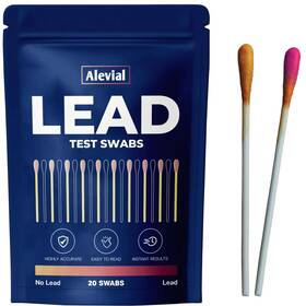 Alevial Al-ltk-20 Lead Test Kit 20 Instant Testing Swabs For Home Dip Swab In Water