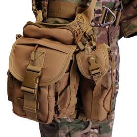 Antarctica 970664424006 Waterproof Military Tactical Drop Leg Pouch Bag Type B Cross Over