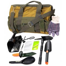 H2ahdg9n-2 Asr Outdoor 19pc Metal Detector Accessories Kit With Heavy Duty Tool Bag