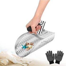 Sc-02 Avoforest Sand Scoop Heavy Duty Stainless Steel Metal Detecting Ideal For