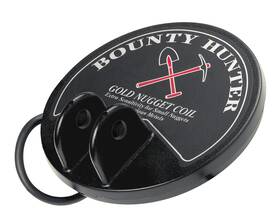 3410101 Bounty Hunter 4-inch Gold Nugget Search Coil - Waterproof Compatible With Metal Detectors