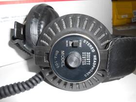 Bounty Hunter Bha-105 Headphones New Old Stock