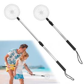 Ma0614 Canipha 2pcs Sand Sifter For The Beach Shark Tooth Shell Scooper Shovels
