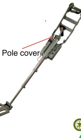 46631 Ceia Cmd V1 Or V2 Telescopic Pole Cover Military Metal Detector Oem