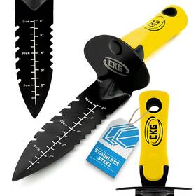 Ckg 197644441532 Metal Detecting Shovel Heavy Duty Double Serrated Edge Digger - Det