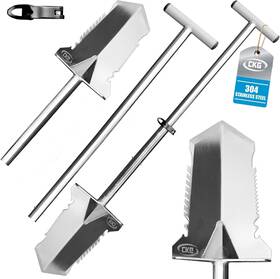 Ckg 198715434125 Adjustable Shovel For Metal Detecting Stainless Steel 304 Portable