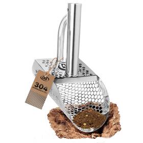 Ckg 712048316820 Sand Scoop For Metal Detecting Heavy Duty Sifter Stainless Ste