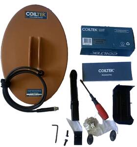 C03-0007 Coiltek 14 Inch X 9 Gold Extreme Search Coil For Minelab Sdc 2300