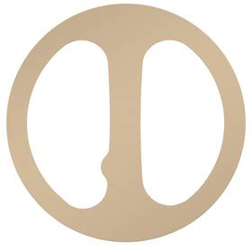 Coiltek S02-0011 22 Inch Goldstalker Beige Round Coil Cover Skidplate Scuff Guard