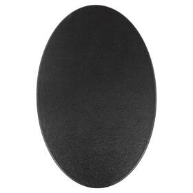 Coiltek S03-0004 17x11 Inch Elliptical Coil Cover Skidplate Black For Gold Detector