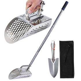 Comincia-03 Comincia 761026469942 Heavy Duty Sand Scoop For Metal Detecting Stainless Steel San