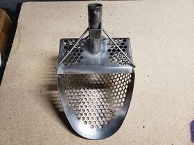 010011 Coob Sand Scoop Metal Detector Detecting Hunting Tool Stainless Steel By 11.5x8 Inch