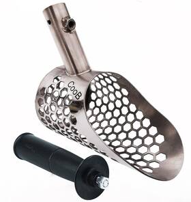 Coob 647946999533 Small Lightweight Beach Sand Scoop Metal Detecting Hunting Tool Scout V2. Met