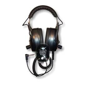 Detectorpro 878856008064 Black Widow Metal Detector Headphones 1/4 Inch Angle Plug