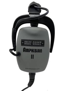 9111 Detectorpro Gray Ghost Amphibian Ii Headphones For Garrett At Atx Seahunter