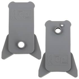 Double D Leather Edd01-gry Silicon Rubber Control Box Covers For Minelab Gpx Series Metal Detectors Gray