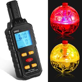 Mx-dunzy-1778 Dunzy Ghost Hunting Equipment Kit Emf Meter With 2 Motion Light Up Cat Balls Para