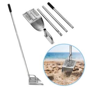Etespie 741365581215 Sand Scoop For Metal Detecting Heavy Duty 304 Stainless Steel