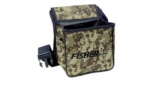 Fisher 092145500569 Treasure Camo Pouch 2 Pocket New