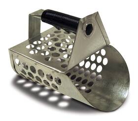 Fisher Labs 089723999136 Galvanized Metal Sand Scoop