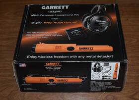 Garrett 1142210 Pro Pointer At Z-lynk Pinpointer With Ms-3 Wireless Headphones Kit