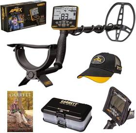 1142361 Garrett Ace Apex Metal Detector With 8.5 Inch X11 Coil Spring Bundle
