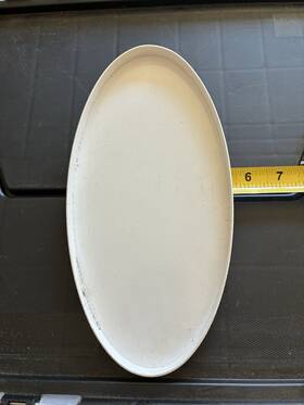Garrett 1602500 5 Inch X 10 Search Coil Cover Elliptical White -