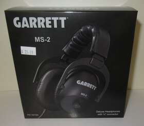 1627300 Garrett Metal Detectors Ms-2 Headphones Land-use 1/4 Inch Stereo Plug #1627300 Nip