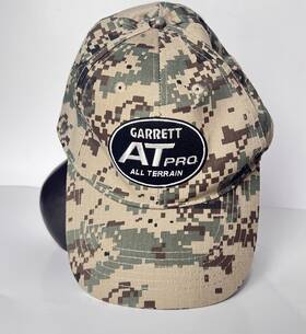Garrett 1633400 New Metal Detector At Pro Camo Baseball Cap Hat