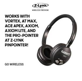Garrett 1635510 Cs-3 Wireless Z-lynk Headphones