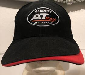 1664600 Garrett At Max All Terrain One Size Fits Most Black And Red Cap Metal Detecting