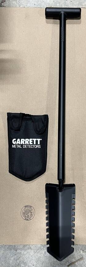 1664900 Garrett 36 Inch Razor Relic T-handle Shovel 9 Blade For Metal Detecting With Sheath