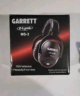 Garrett 786156005211 Ms-3 Z-lynk Wireless Headphones For Metal Detector