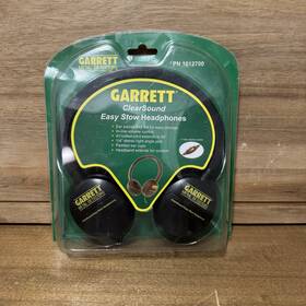 Pn-1612700 Garrett Clear Sound Easy Stow Headphones Metal Detector Accessory Treasure