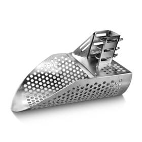 098822 Gmgsj Sand Scoop For Metal Detecting Stainless Steel Shovel Beach Underwater Tr