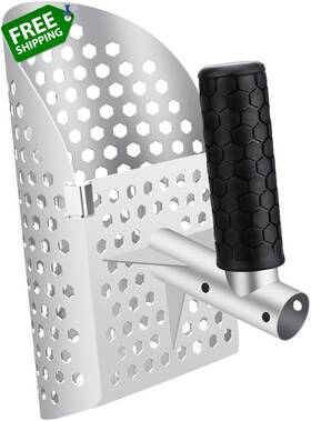 Gmgsj 744759310071 Sand Scoop For Metal Detecting Beach Stainless Steel Meta