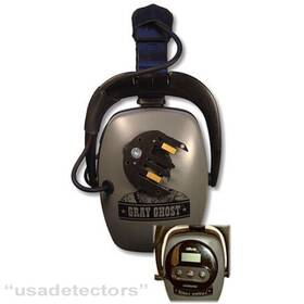 Gxp-09119 Grey Ghost Dp Xp Headphones For Wireless Deus Metal Detectors