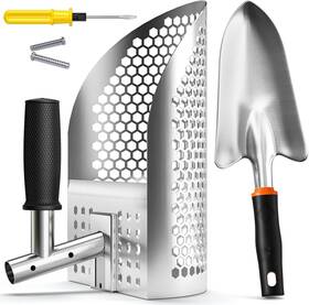 Nc-0706 Incly Sand Scoop With Shovel For Metal Detecting At Beach Heavy Duty Construction