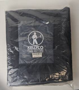 64-4431 Kellyco Metal Detector Cloth Padded Carrying Bag Black