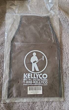 Kellyco 825-43996 Metal Detectors Deep Pocket Pouch Promo Bag Thick Vinyl New In Package