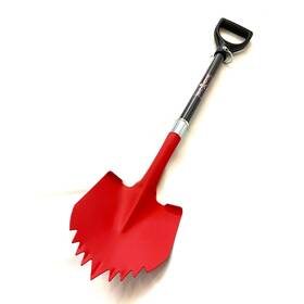 Sku-41460615119012 Krazy Beaver Tools Shovel Textured Red Head / Black Handle 45636