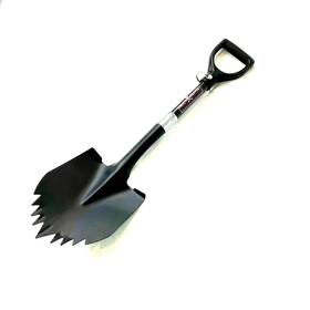 Sku-44609127153828 Krazy Beaver Tools Atv / Utv Shorty Shovel Textured Black Head Handle