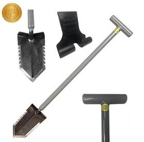 60038-ss-b Lesche 31 Inch T-sampson Ss Single Serration Rootcutter With Shovel Holster