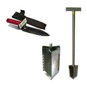 Wwmfg-32-ser Lesche T-handle Serrated Shovel Digging Tool Right Side For Garden Inch