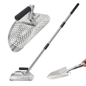 A8us-sc Maytopia Sand Scoop For Metal Detecting Long Handle Stainle