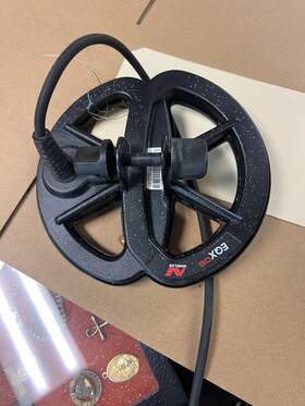 Eb-46948410163456 Metal Detecting Stuff Used Minelab Equinox 6 Inch Coil With Cover