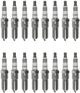 Michigan Motorsports 2313-16 Ngk Lztr4aix-11#2313 Set Of 16 Iridium Spark Plugs 2003-2008 5.7l Hemi Dodge