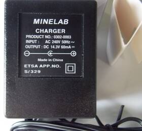 Minelab 0302-0003 Oem Nicd Battery Charger 240v Ac Imput Australia And More New