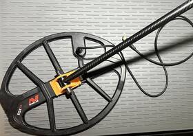 0311-0464 Minelab 15 X 12 Inch Eqx Dd Waterproof Coil & Carbon Fiber Lower Rod