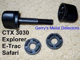 3011-0133s Minelab Ctx 3030 Metal Detector Coil Hardware Nut Bolt And 2 Washers